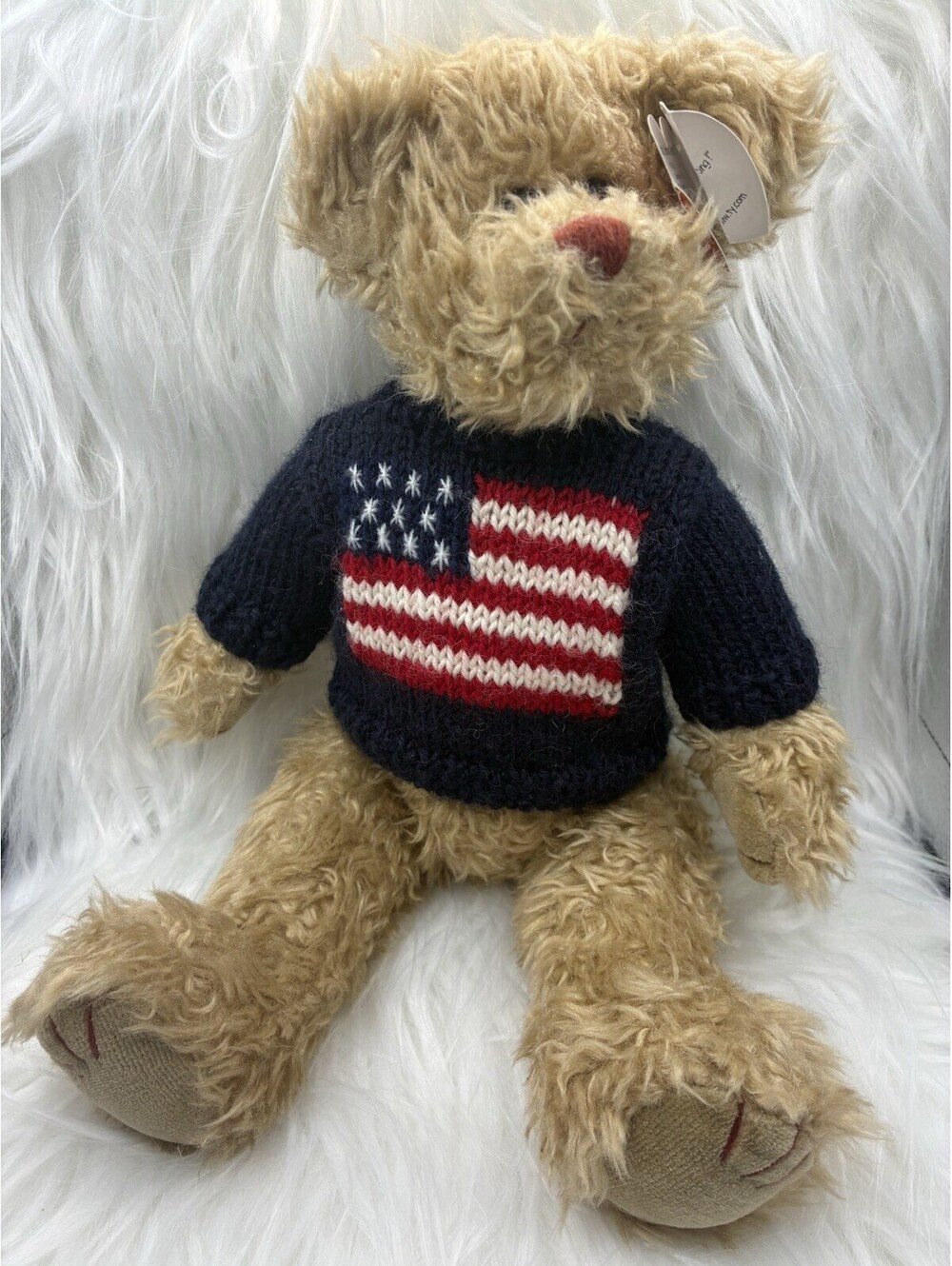 Attic Treasures Grant “Let Freedom Ring!” Flag Sweater Tags